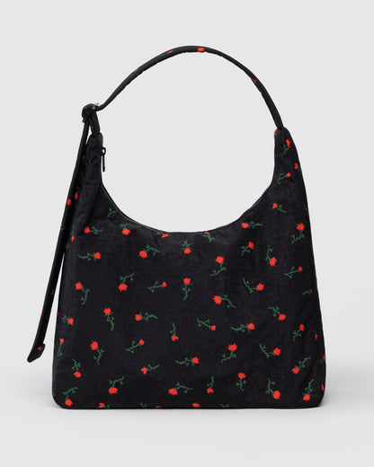 Nylon Shoulder Bag Painted Wildflower | Baggu Sale