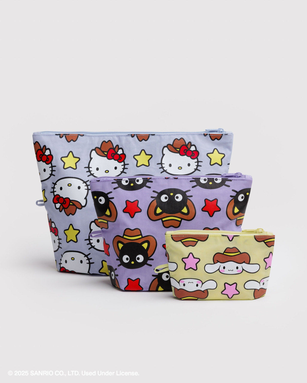 Go Pouch Set Hello Kitty & Friends Western | Baggu Top Pick