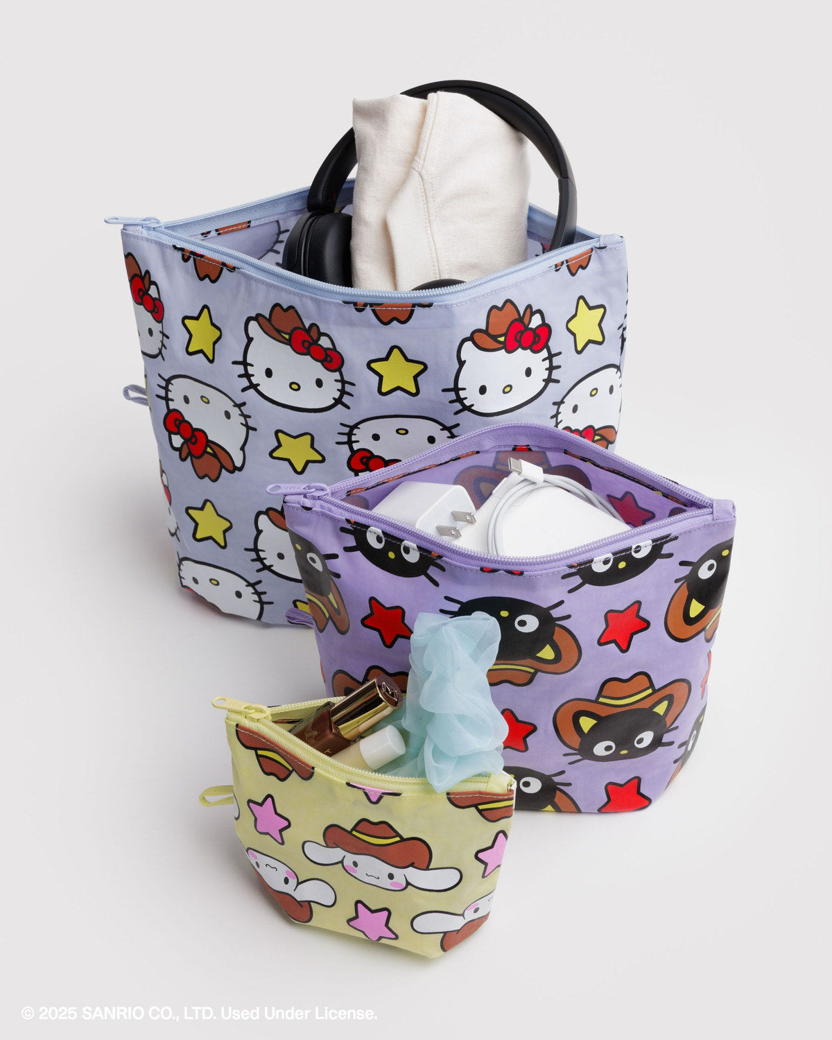 Go Pouch Set Hello Kitty & Friends Western | Baggu Top Pick