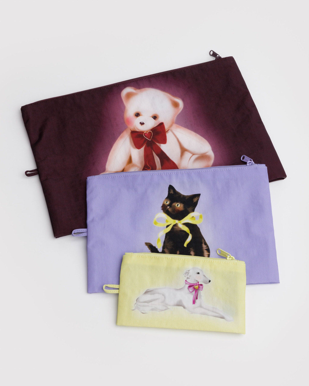 Go Pouch Set Fancy Animals | Baggu Featured