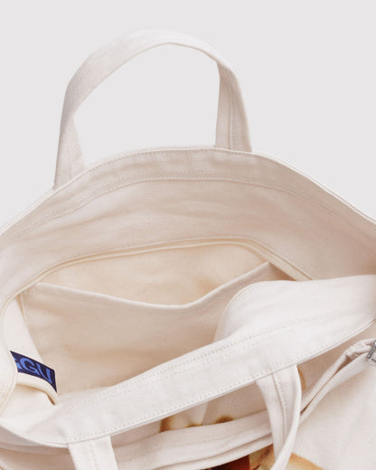 Horizontal Zip Duck Bag Teddy Bear | Baggu New