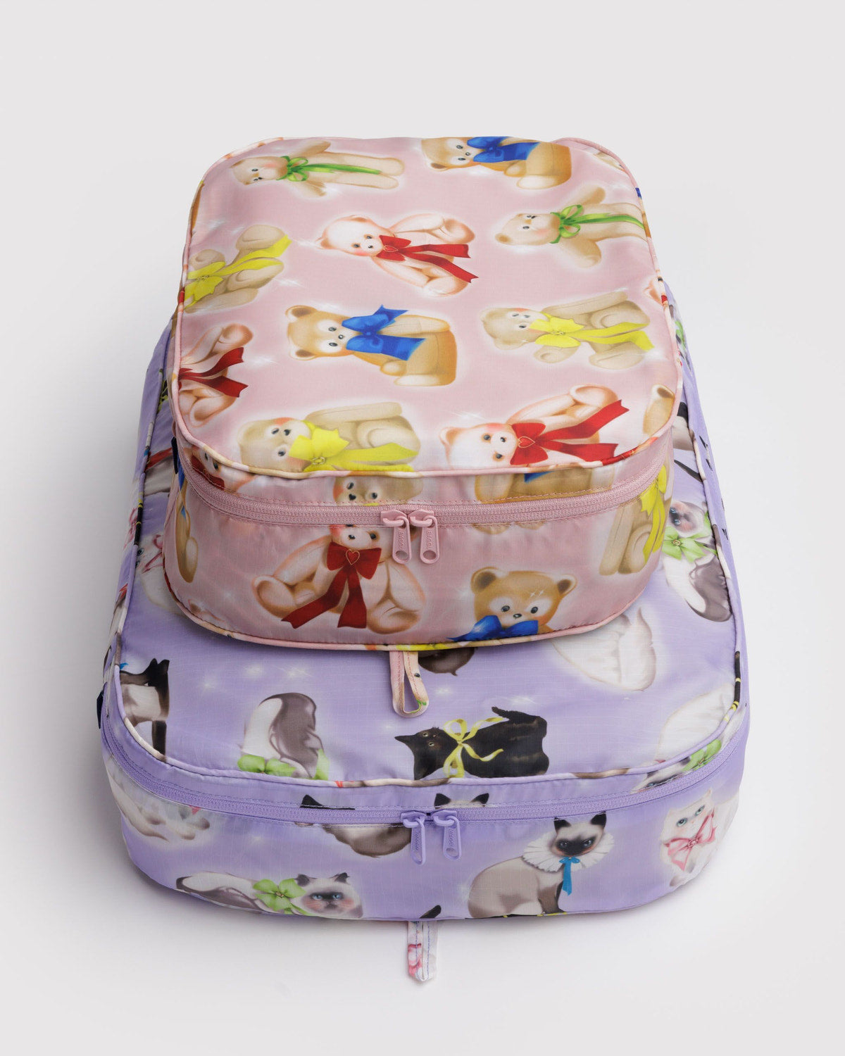 Large Packing Cube Set Fancy Animals | Baggu New