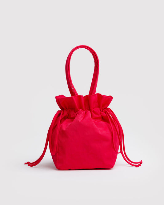 Nylon Drawstring Bag Candy Apple | Baggu New