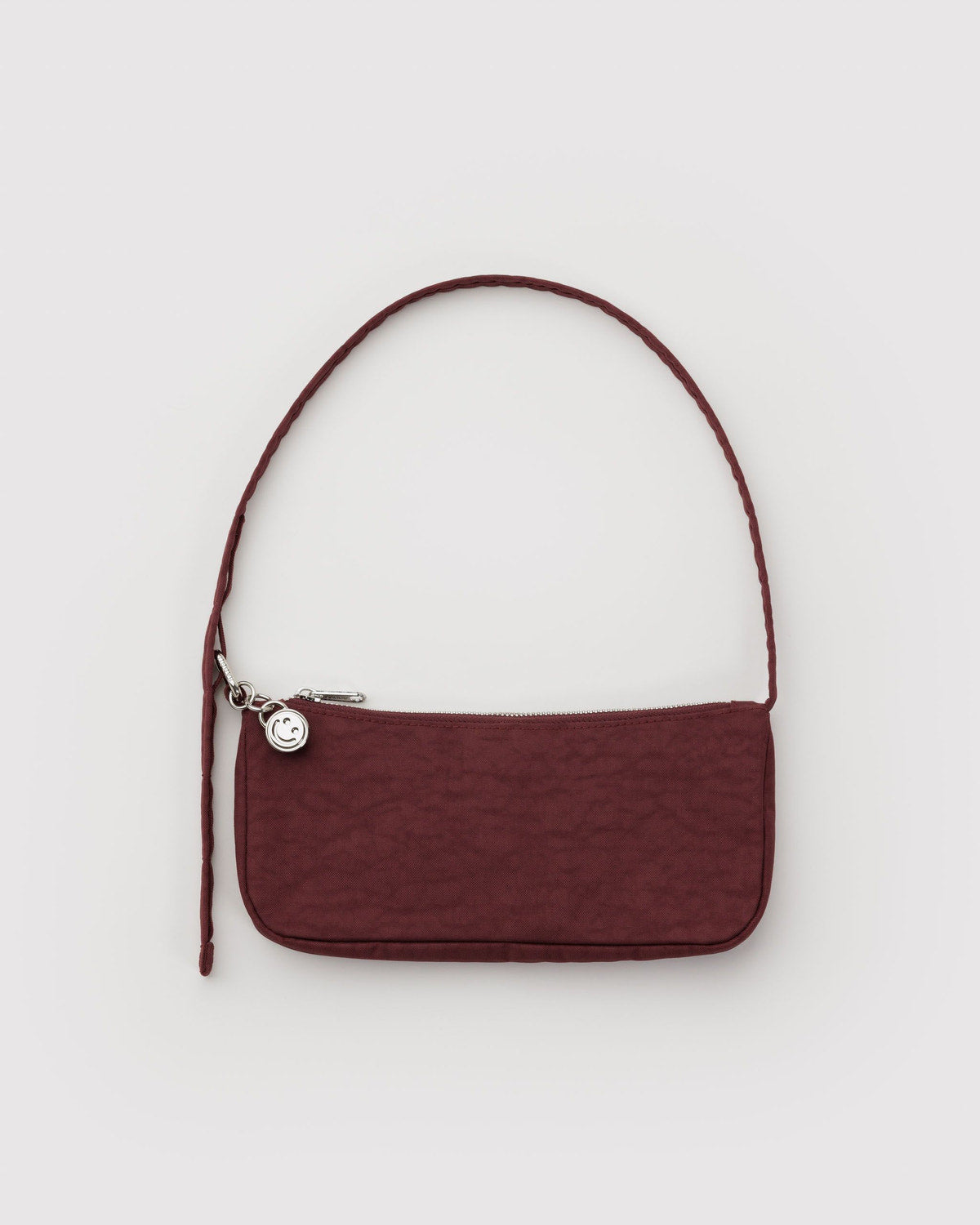 Nylon Pochette Mahogany | Baggu Signature