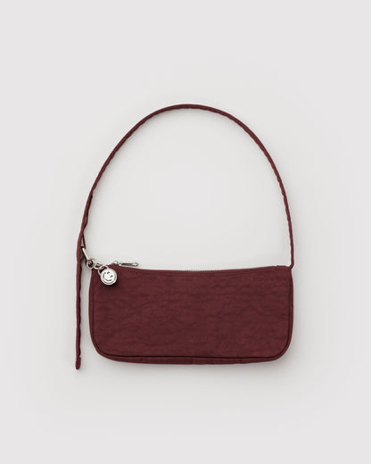 Nylon Pochette Mahogany | Baggu Signature