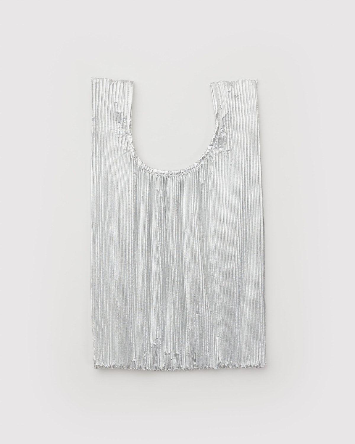 Pleated Baggu Chrome Metallic | Baggu Quality