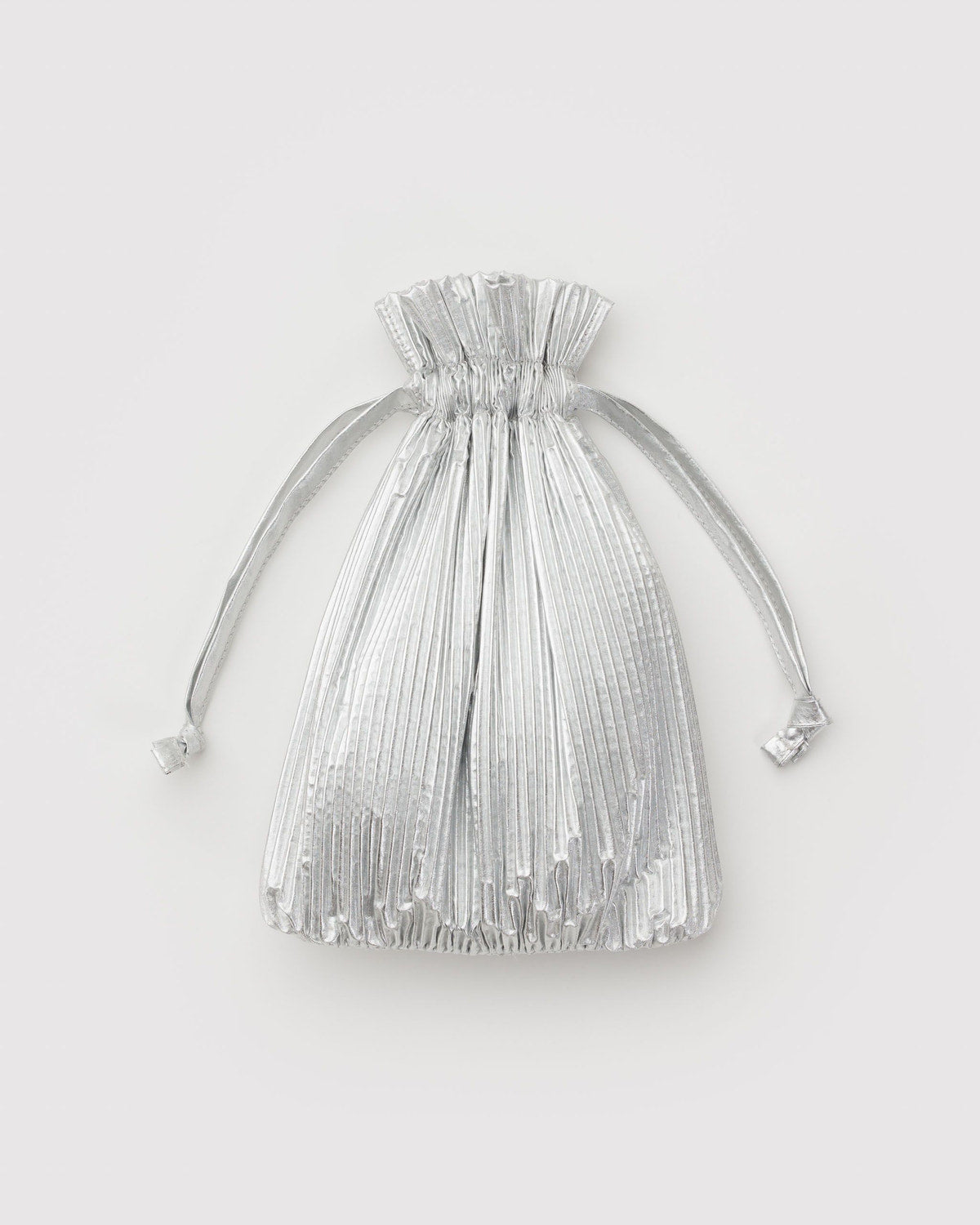 Pleated Baggu Chrome Metallic | Baggu Quality