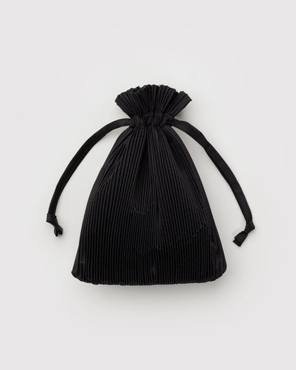 Pleated Baggu Black | Baggu Discount