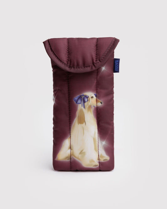 Puffy Glasses Sleeve Fancy Dogs | Baggu Signature