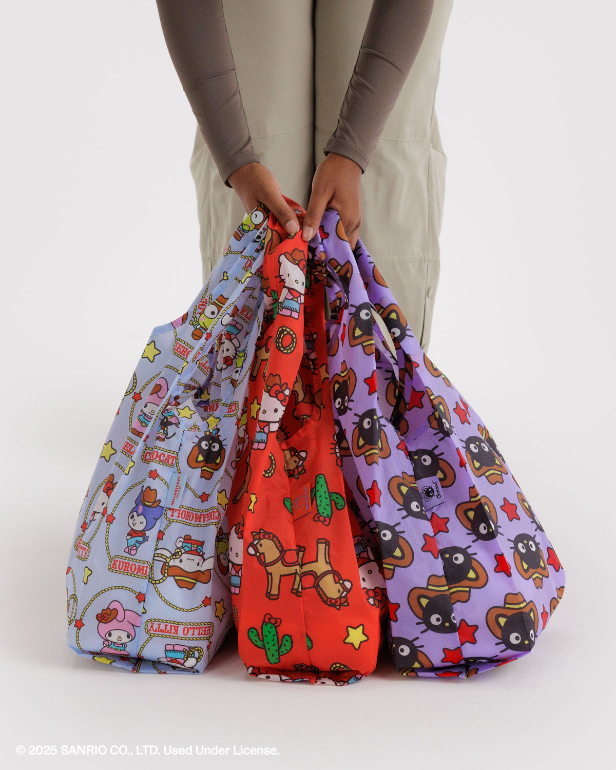 Standard Baggu Set of 3 Hello Kitty & Friends Western | Baggu Discount