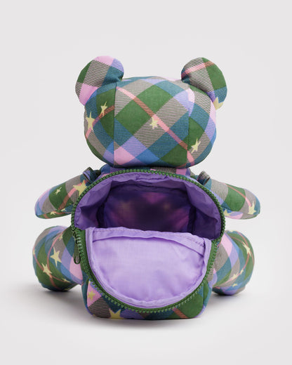 Bear Baggu Green Star Plaid | Baggu Everyday