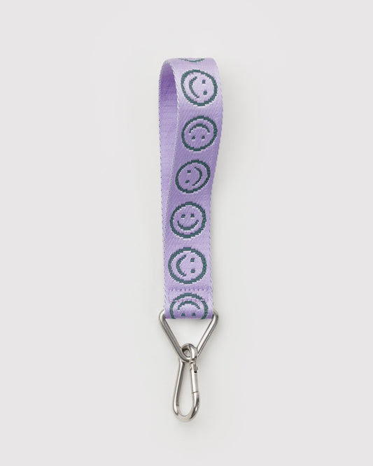 Logo Keychain Lilac Happy | Baggu Best Price