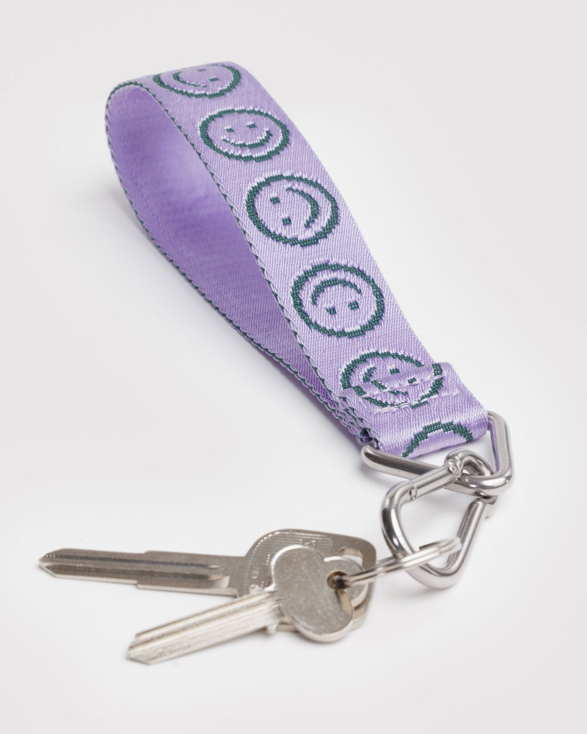 Logo Keychain Lilac Happy | Baggu Best Price