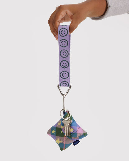 Logo Keychain Lilac Happy | Baggu Best Price