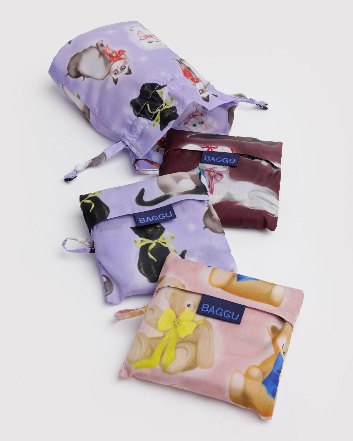 Standard Baggu Set of 3 Fancy Animals | Baggu Popular