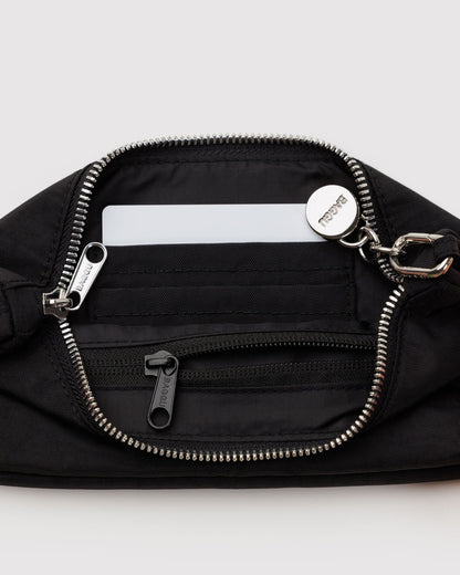 Nylon Pochette Black | Baggu Premium