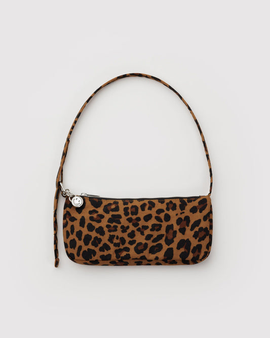 Nylon Pochette Leopard | Baggu Sale