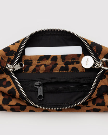 Nylon Pochette Leopard | Baggu Sale