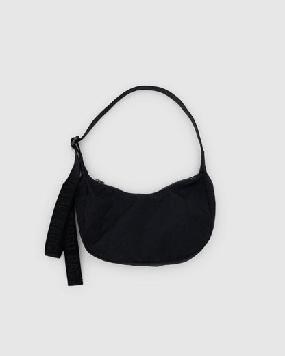 Small Nylon Crescent Bag Black | Baggu Top Pick
