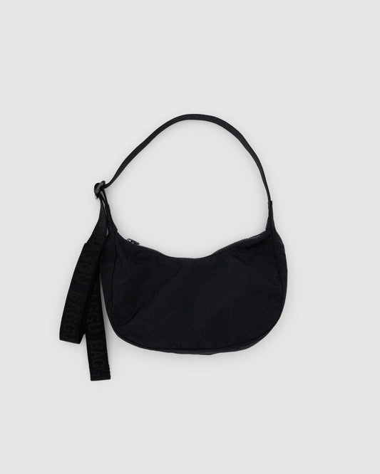 Small Nylon Crescent Bag Black | Baggu Top Pick