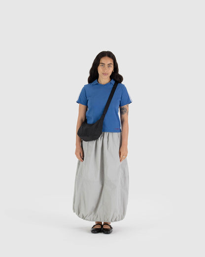 Small Nylon Crescent Bag Black | Baggu Top Pick