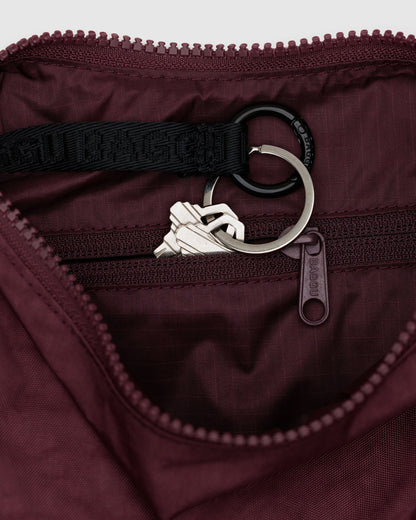 Small Nylon Crescent Bag Mahogany | Baggu Special Offer