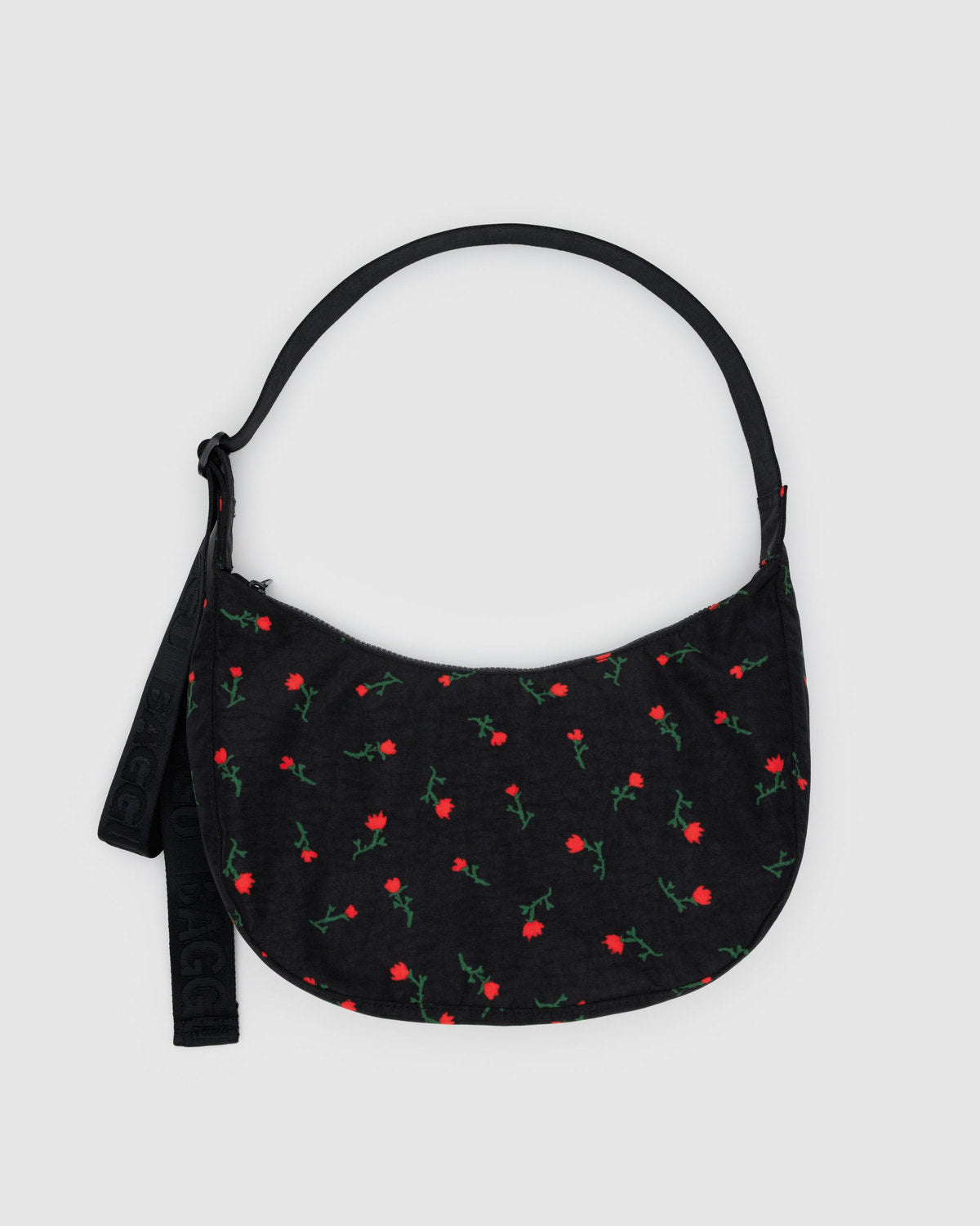 Medium Nylon Crescent Bag Painted Wildflower | Baggu Great Value
