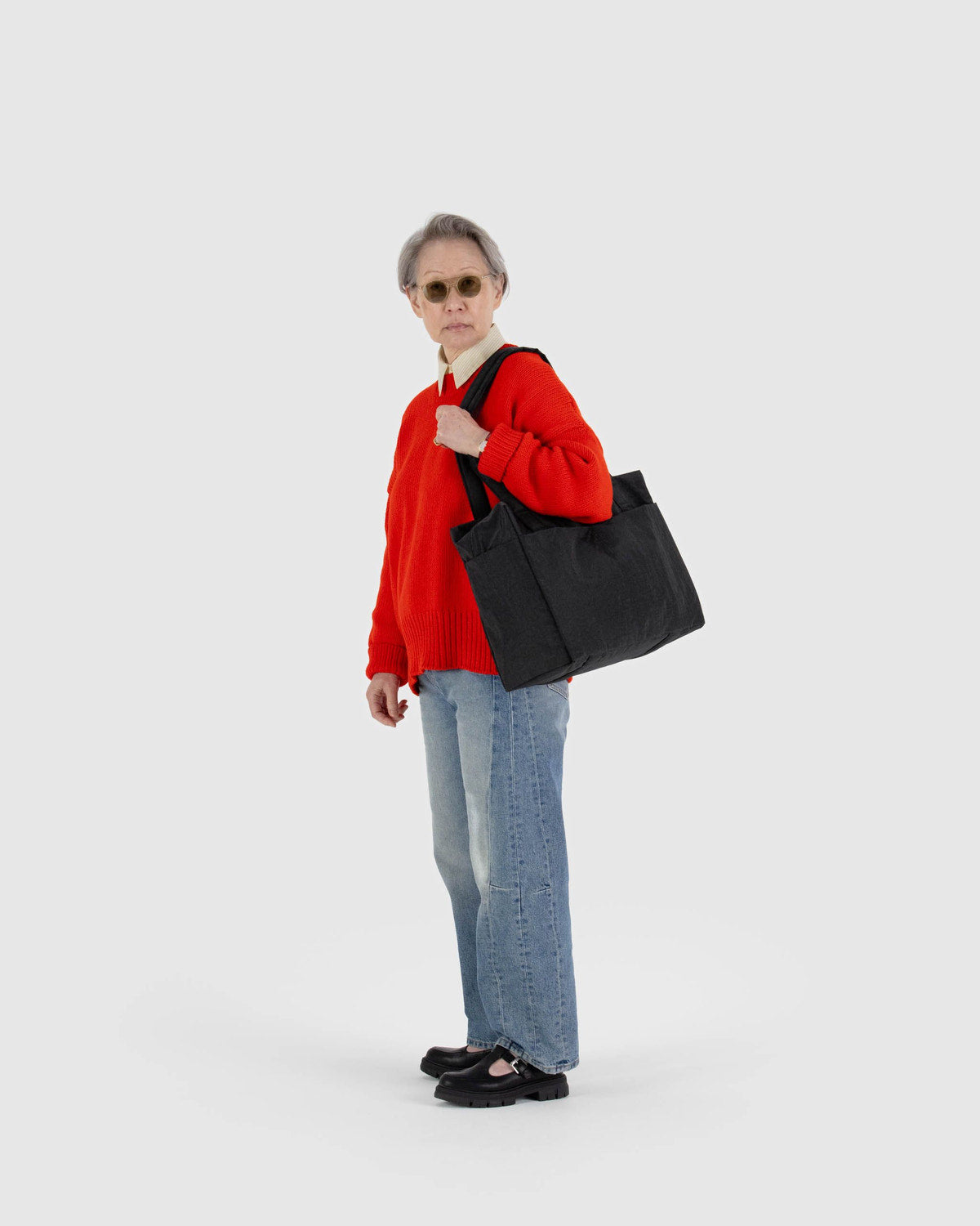 Small Cloud Carry-On Black | Baggu Customer Favorite