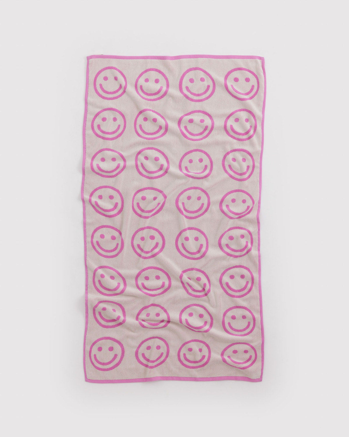 Bath Towel Happy Pink | Baggu Popular