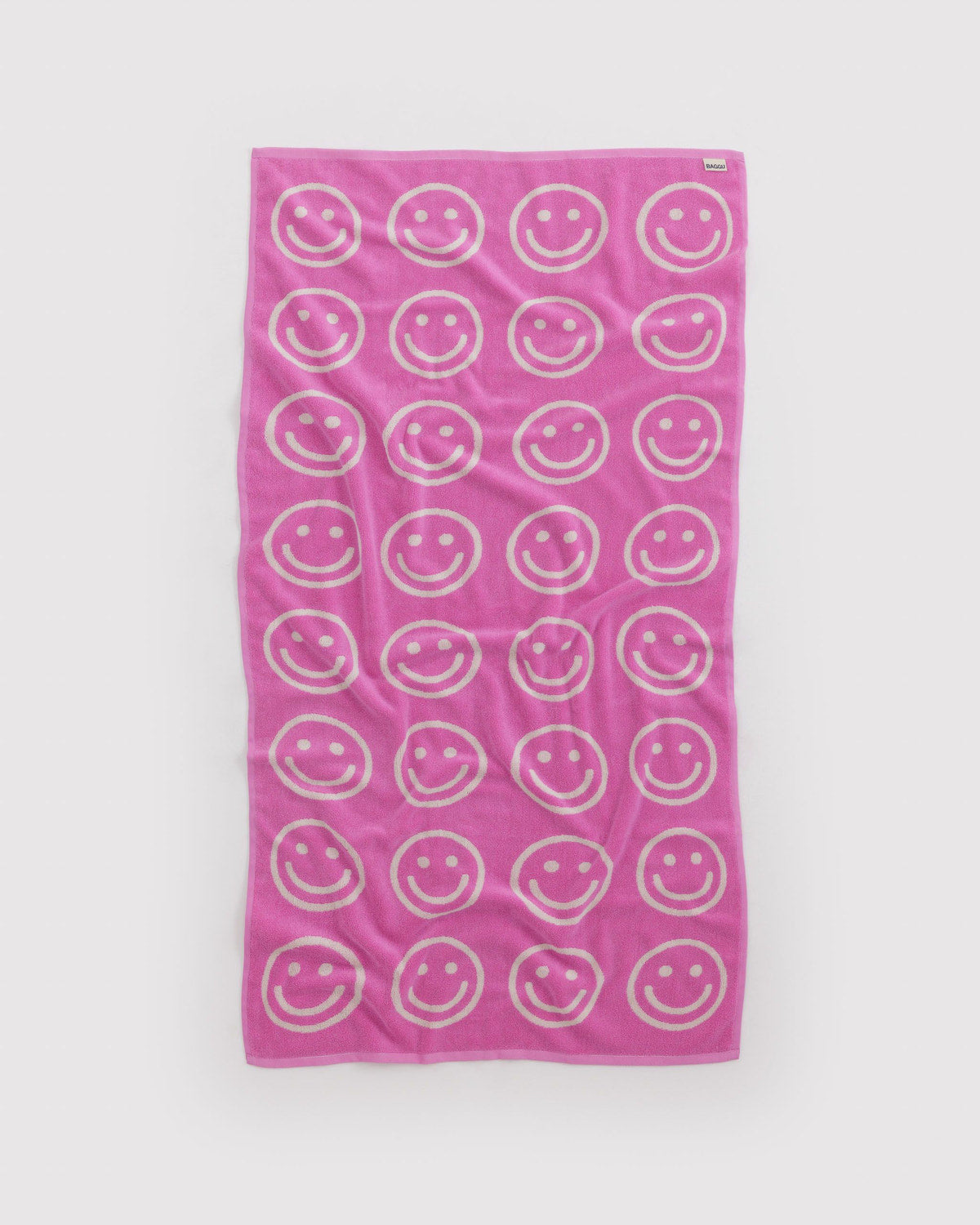 Bath Towel Happy Pink | Baggu Popular