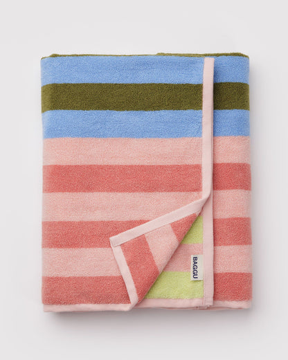 Bath Towel Sherbet Stripe | Baggu Value