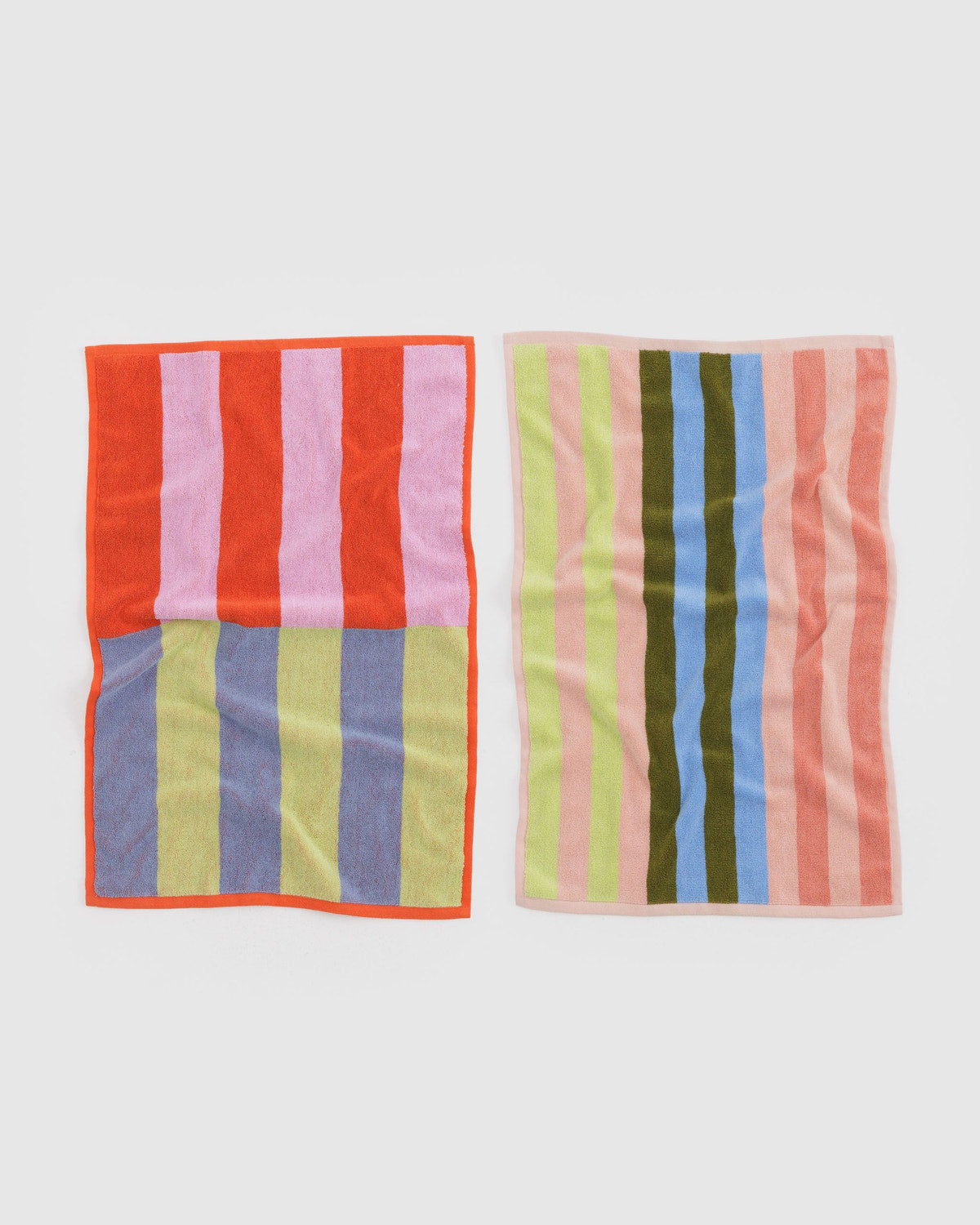 Hand Towel Set of 2 Pool Stripe Mix | Baggu Sale