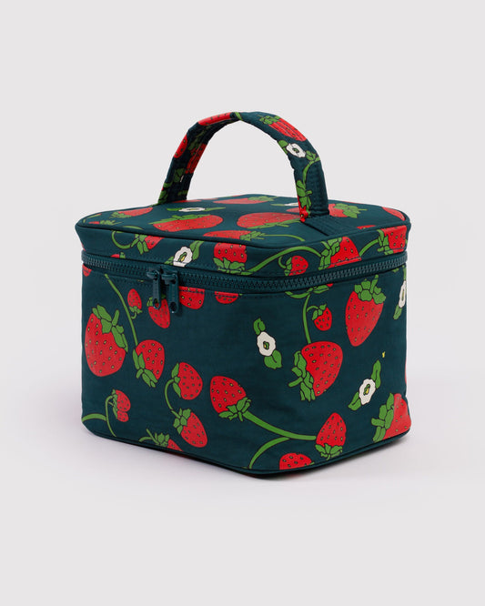 Large Cosmetic Case Strawberry Blossom | Baggu Popular