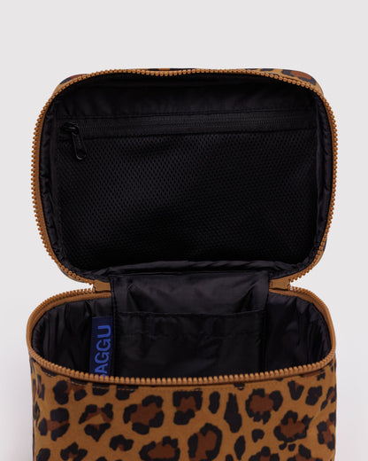 Large Cosmetic Case Leopard | Baggu Premium