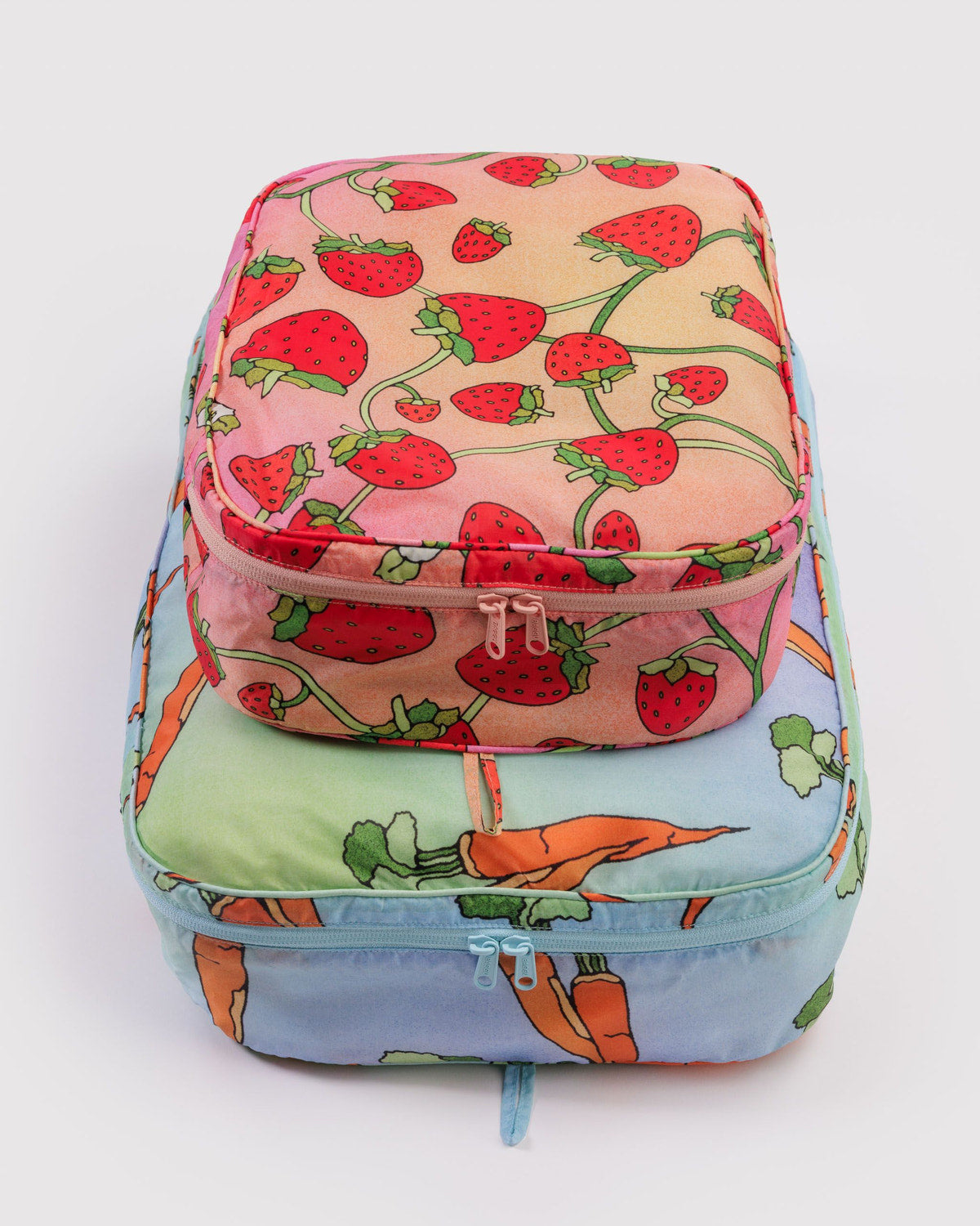 Large Packing Cube Set Carrots & Berries | Baggu Premium