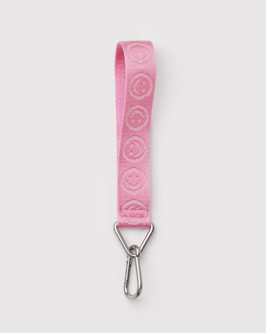 Logo Keychain Pink Happy | Baggu Best Price