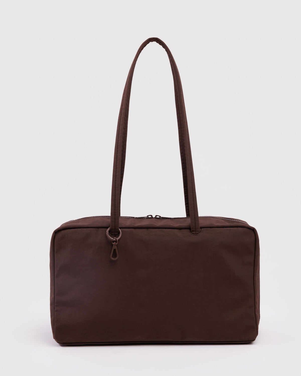 Medium Nylon Bowler Bag Coffee | Baggu Top Pick