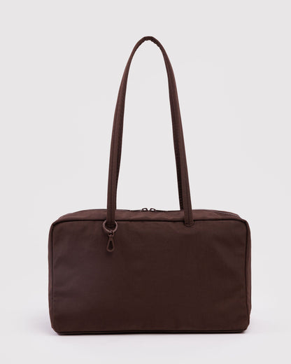 Medium Nylon Bowler Bag Coffee | Baggu Top Pick
