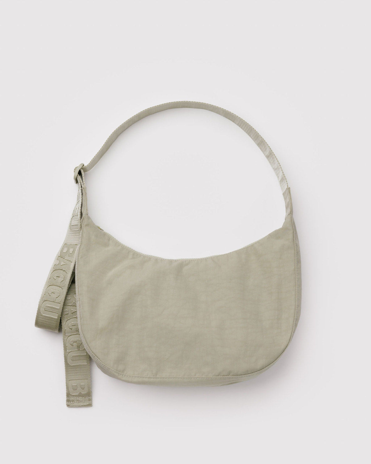 Medium Nylon Crescent Bag Celadon | Baggu Featured