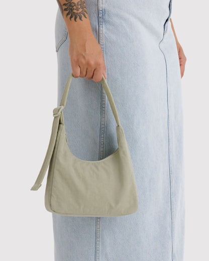 Mini Nylon Shoulder Bag  Celadon | Baggu Best Seller