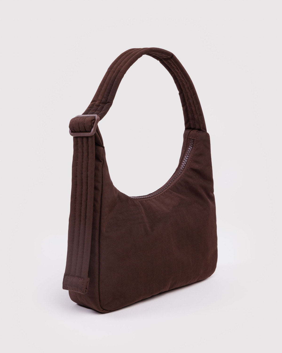 Mini Nylon Shoulder Bag  Coffee | Baggu New