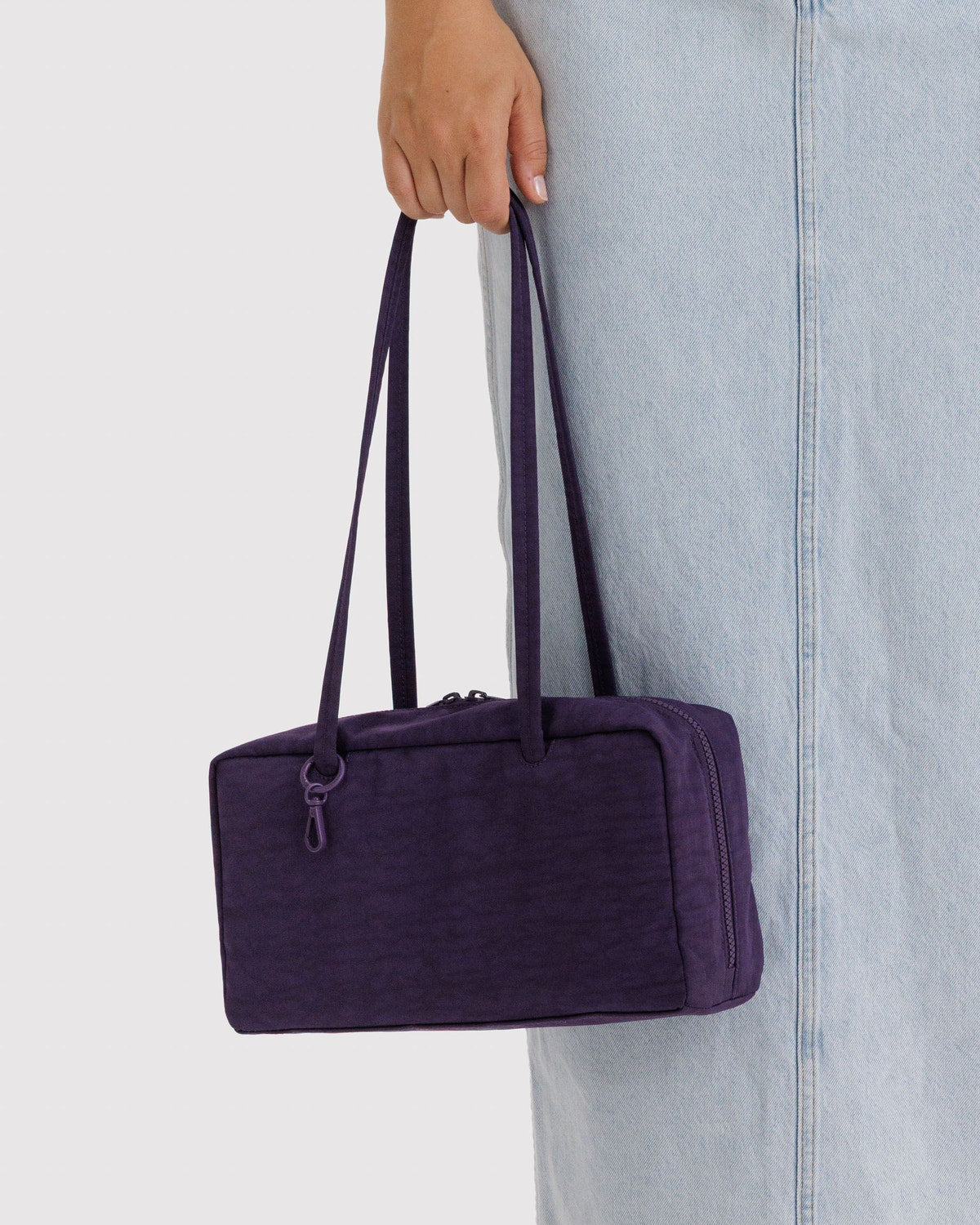 Nylon Bowler Bag Fig | Baggu Popular