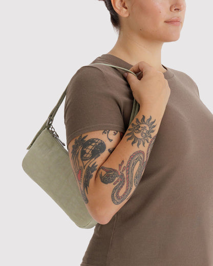 Nylon Pochette Celadon | Baggu Popular