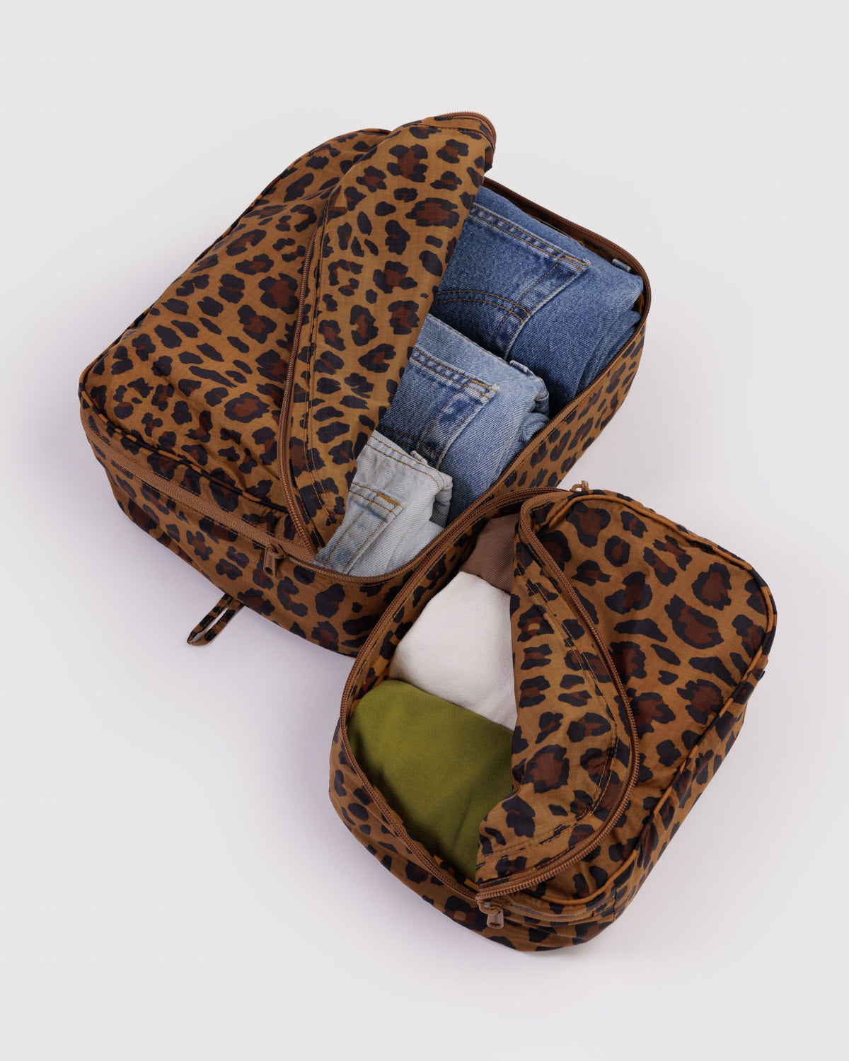 Packing Cube Set Leopard | Baggu New