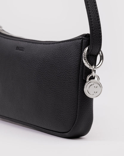 Recycled Leather Pochette Black | Baggu Deals