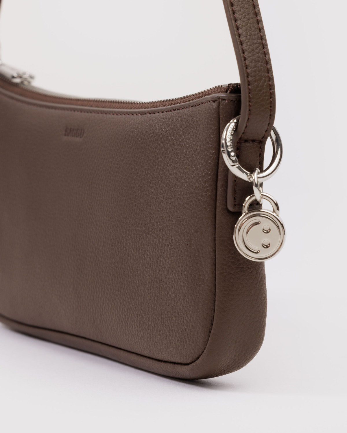 Recycled Leather Pochette Brown | Baggu Best Price