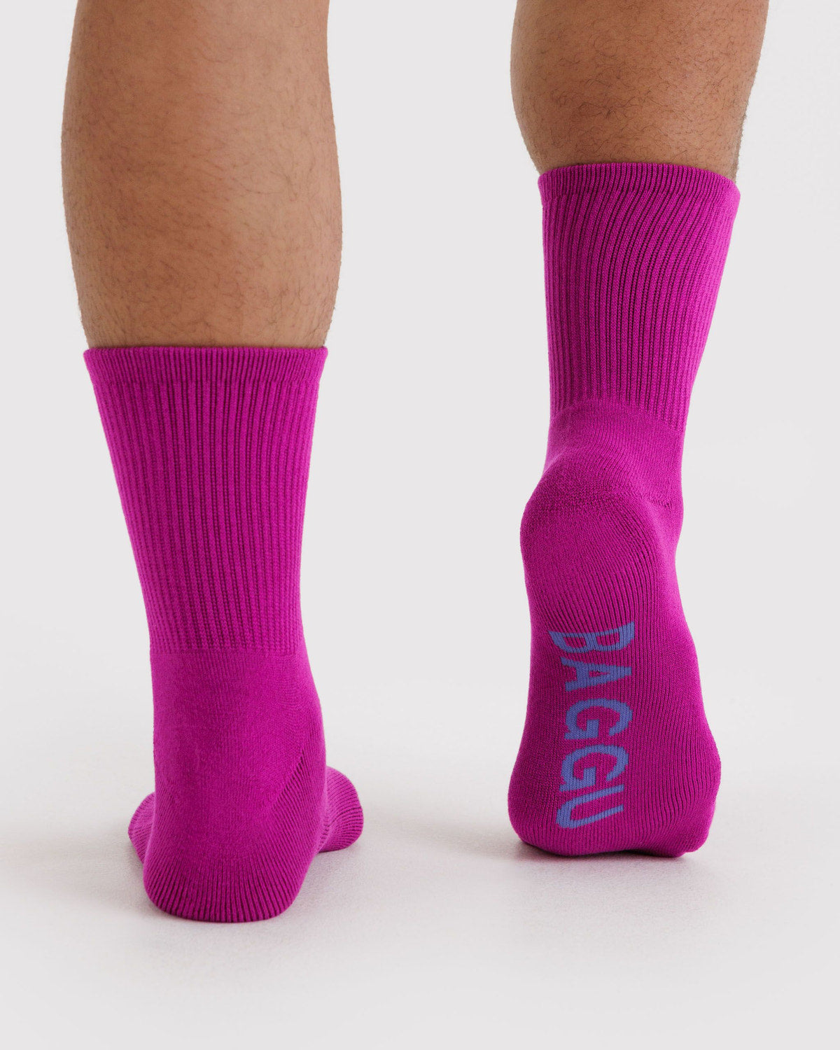 Ribbed Sock Deep Fuchsia | Baggu Quality