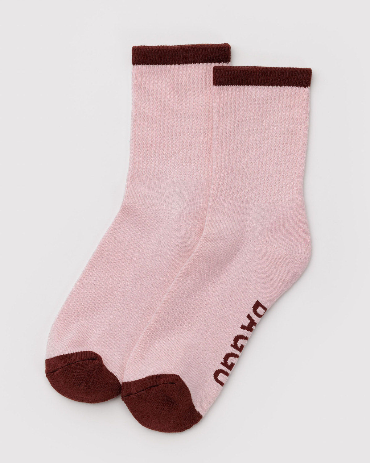 Ribbed Sock Blush Mix | Baggu Value