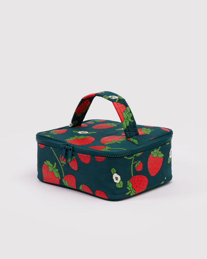 Small Cosmetic Case Strawberry Blossom | Baggu Trending