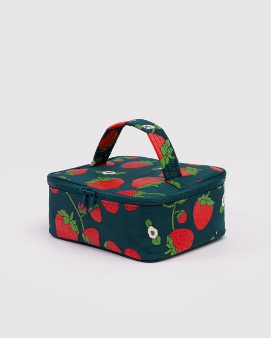 Small Cosmetic Case Strawberry Blossom | Baggu Trending